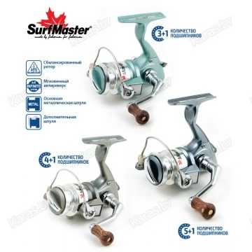 Безынерциоая катушка Surf Master Smav 6